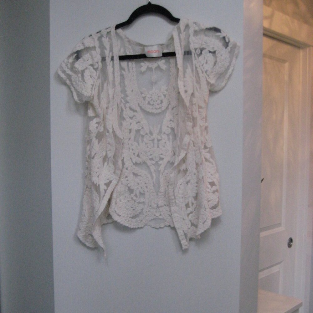 Lace Moon coverup/cardigan